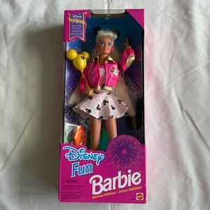 Disney Fun Barbie 2nd edition Mattel unopened box